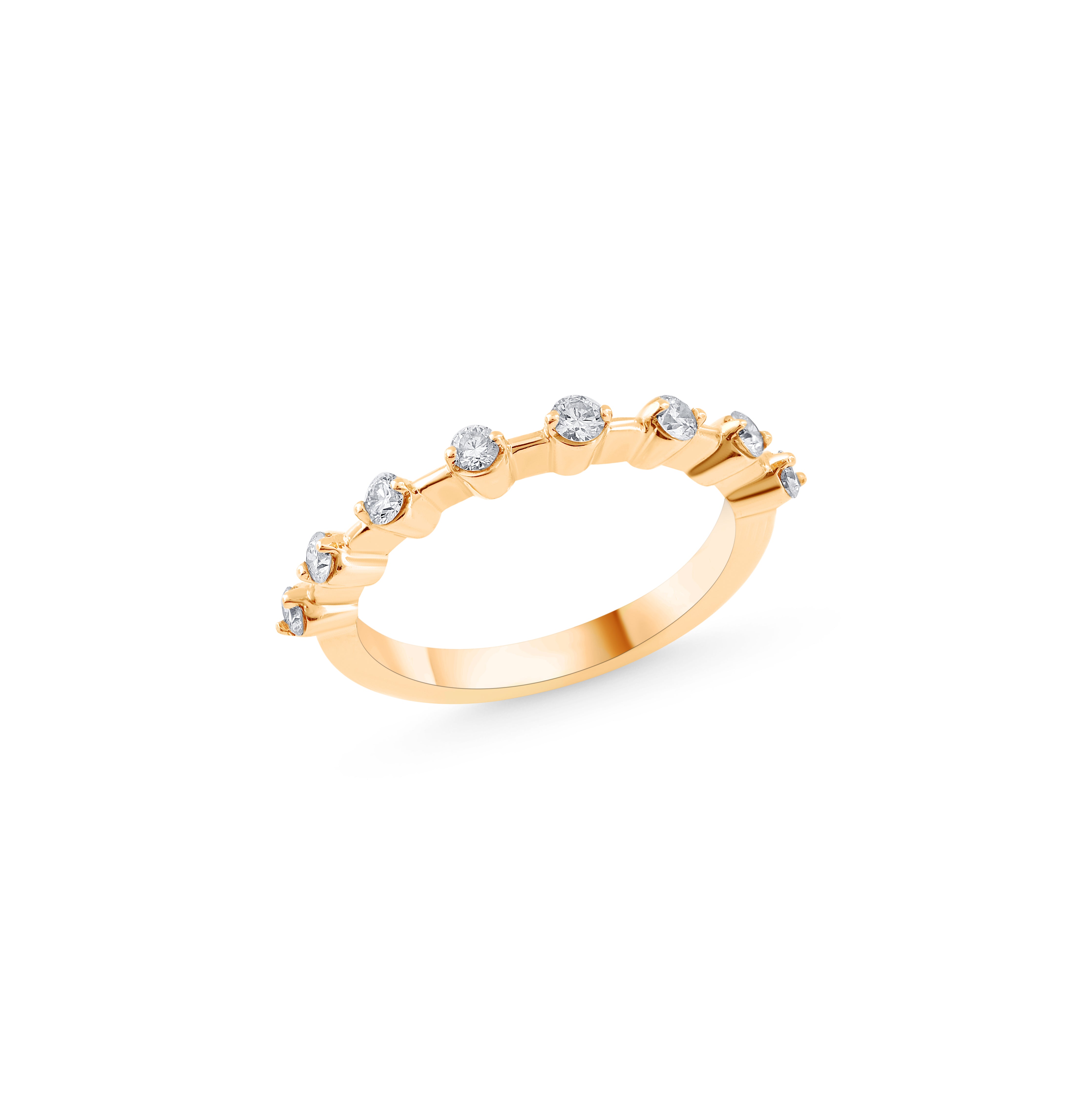 DIAMOND DROPS RING. SMALL - NOORA SHAMSI JEWELLERY