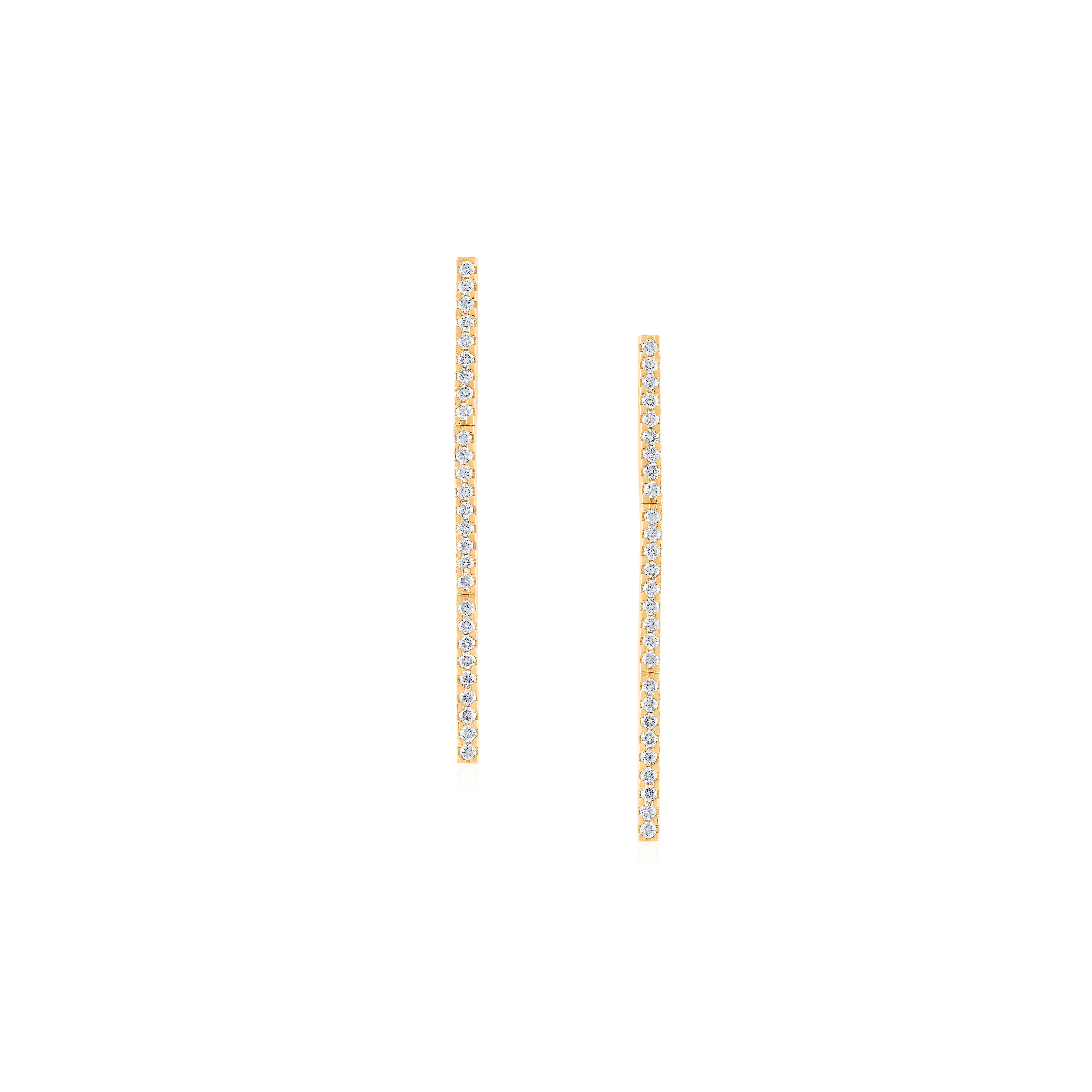 DIAMOND STRAND EARRINGS. FULL - NOORA SHAMSI JEWELLERY