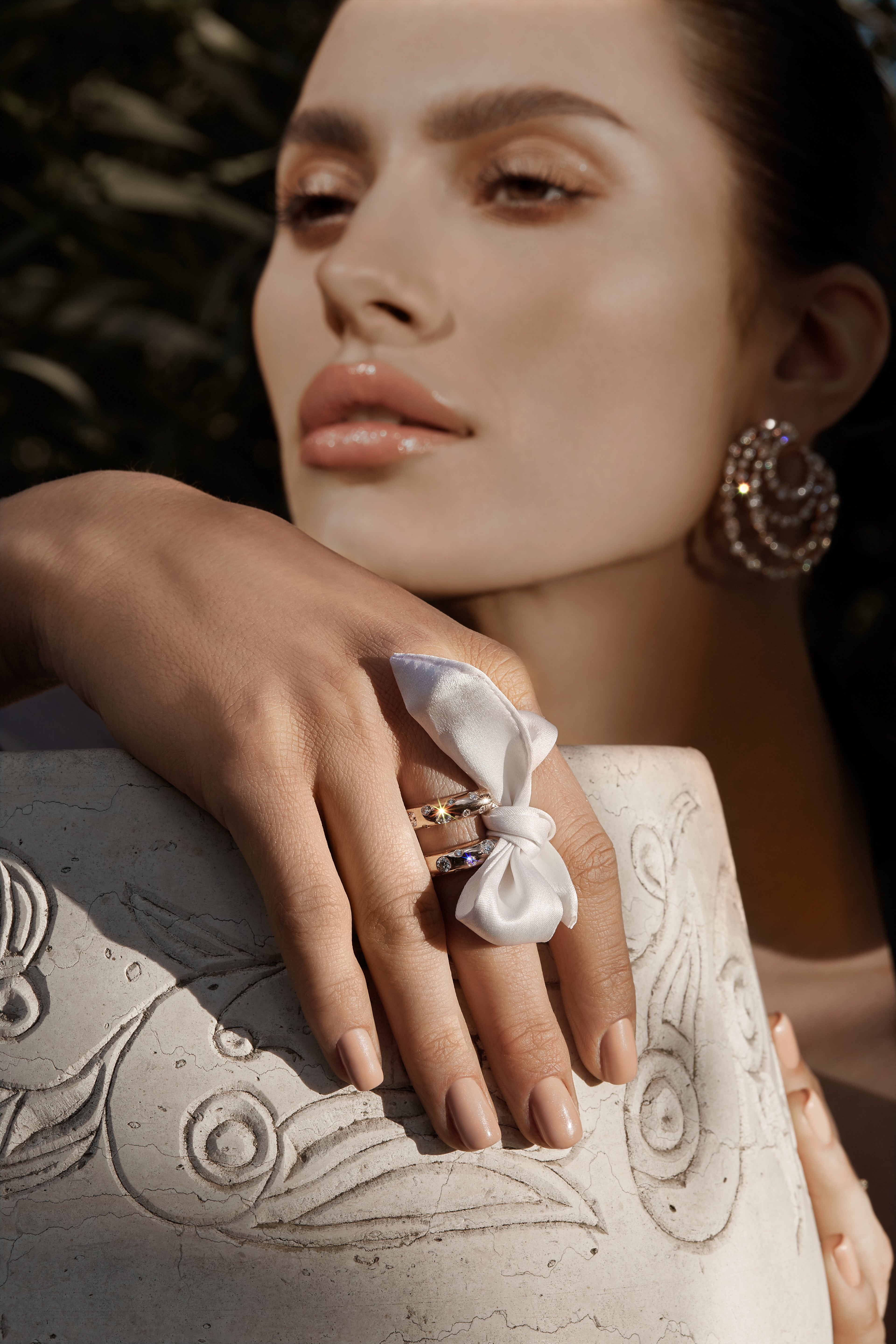 SILK DIAMOND RING - NOORA SHAMSI JEWELLERY