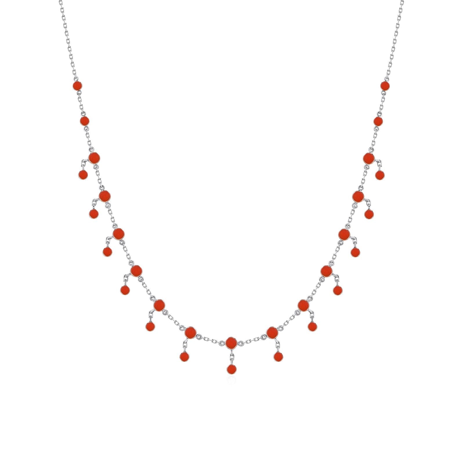 Enamel Necklace