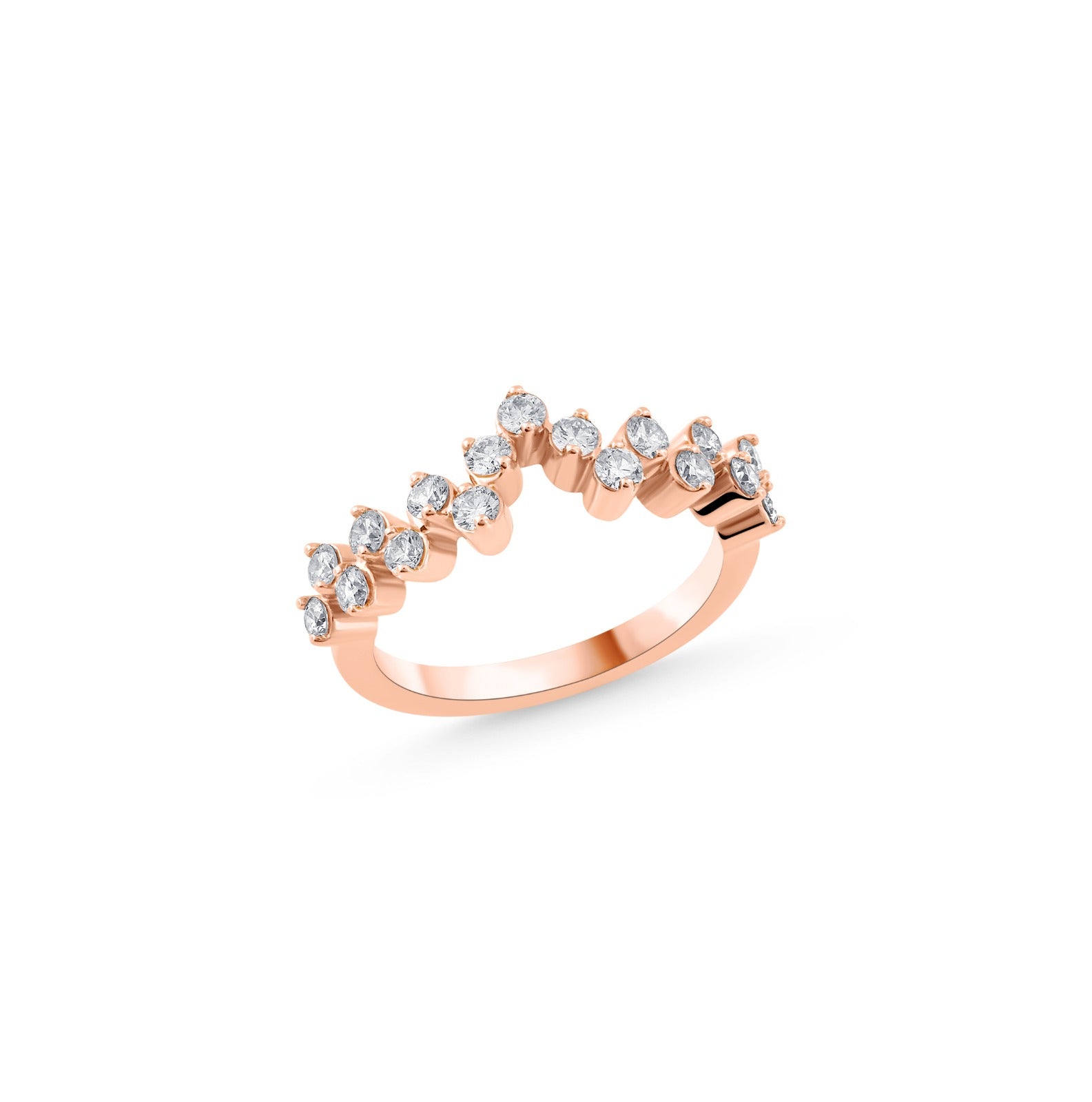 Diamond Drops Ring-Large