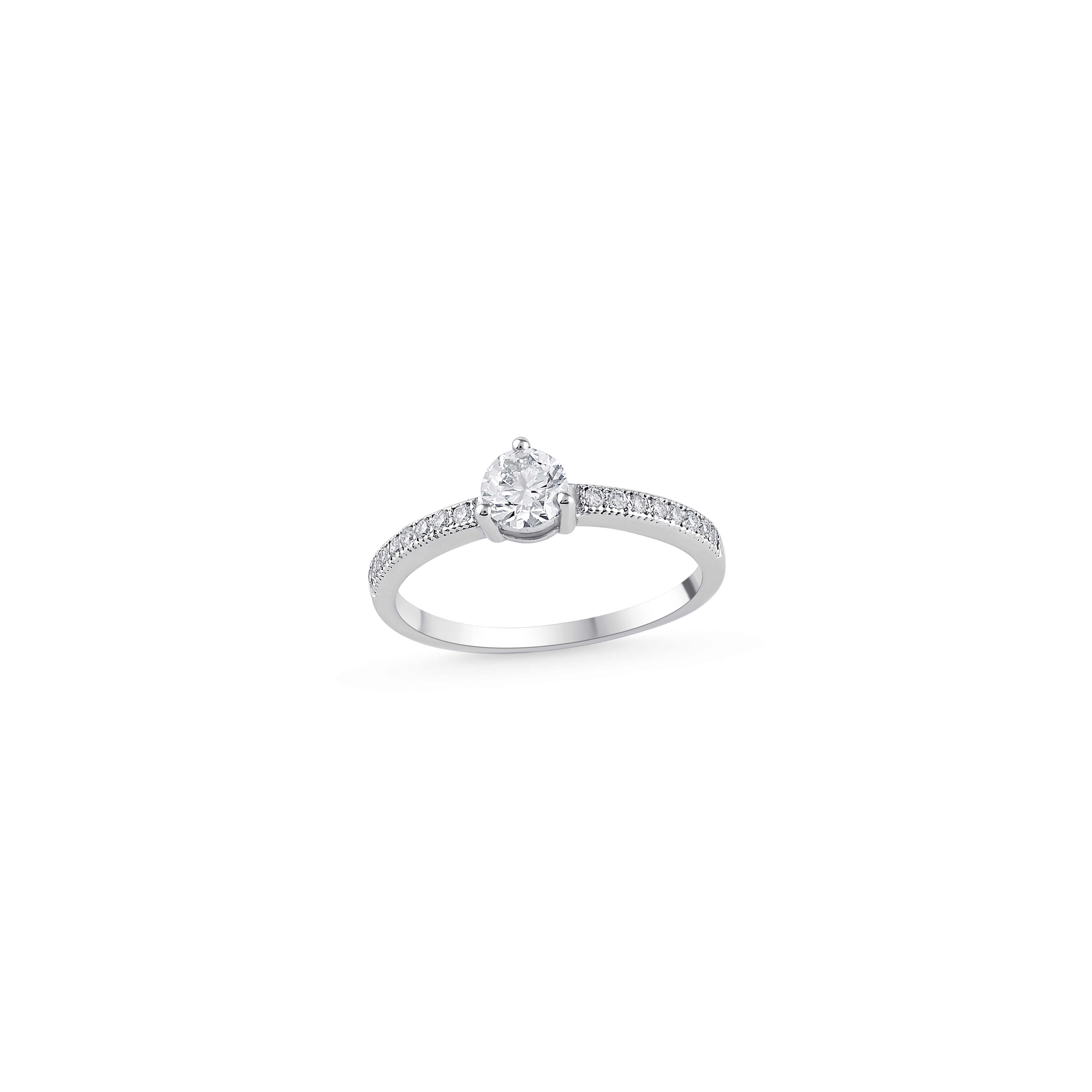 NS SOLITARE RING - NOORA SHAMSI JEWELLERY